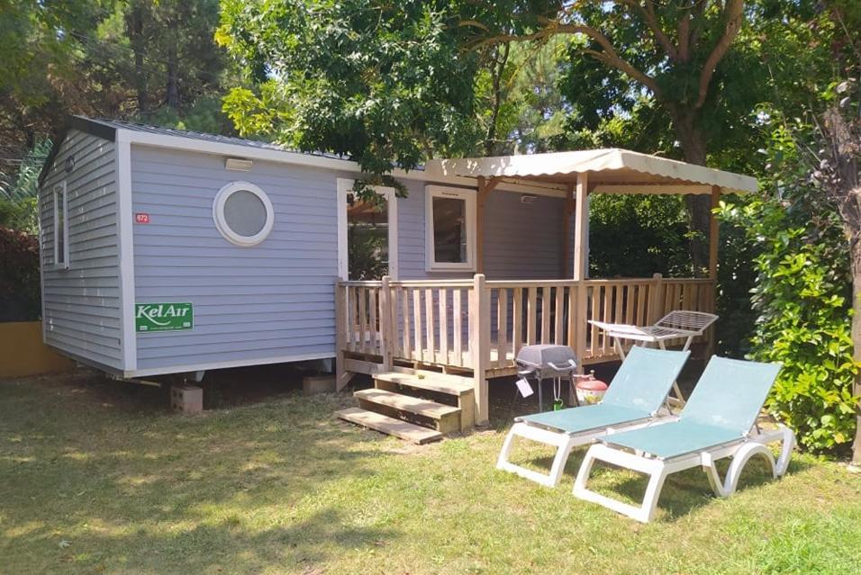 Mobile Homes By Kelair At Camping La Sirene Argelès-sur-Mer Eksteriør billede